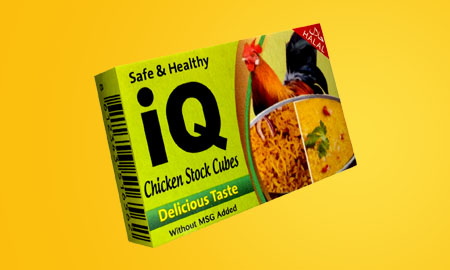 iQ Foods Branding Design